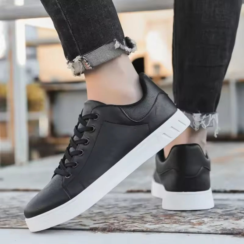 Zapatos casuales de piel para hombre