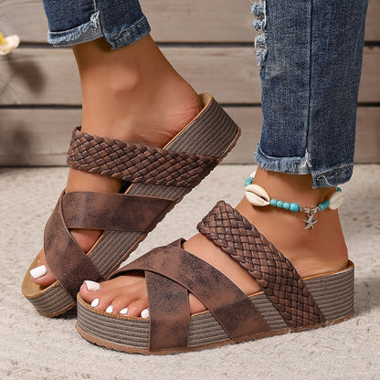 Elena™ | Sandalias ortopédicas de piel premium
