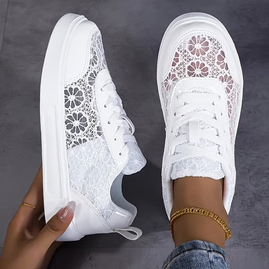 Alba™ | Zapatillas de encaje floral