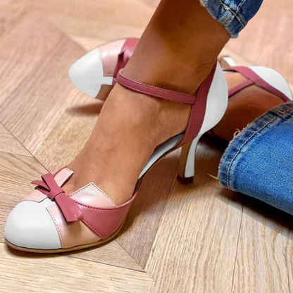 Sandalias de tacón ortopédicas vintage