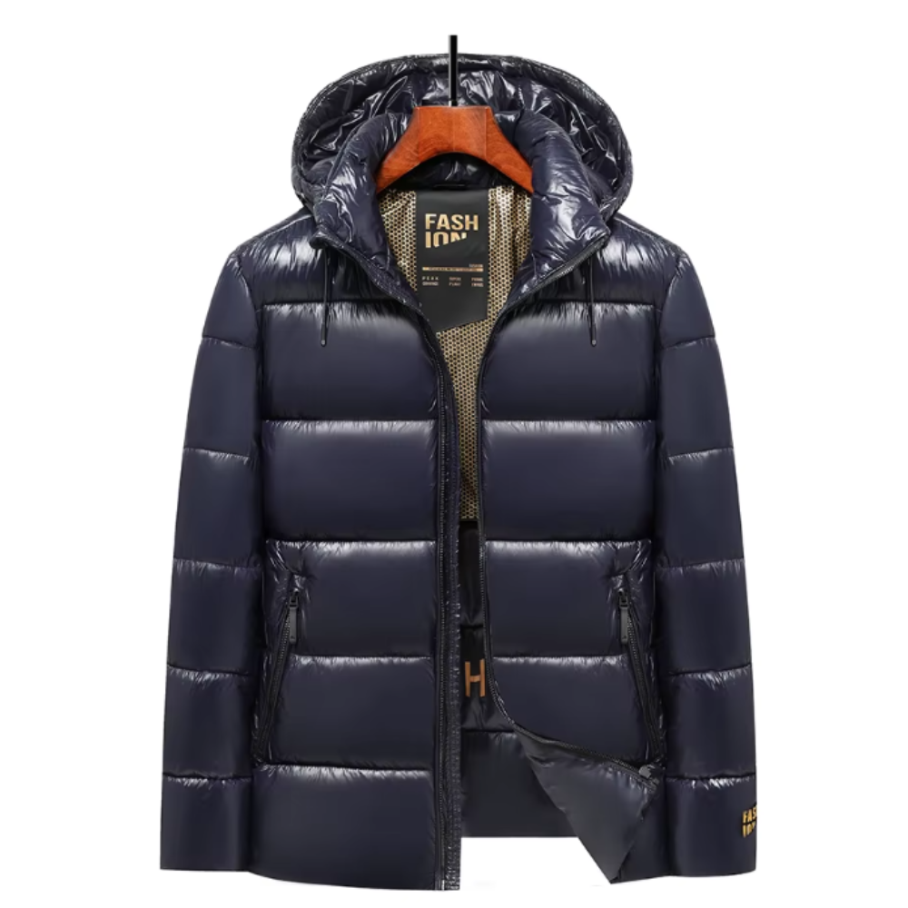 Adrián|Elegante chaqueta acolchada para hombre