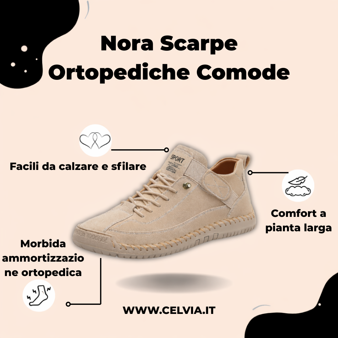 Nora | Zapatos ortopédicos cómodos y sin dolor