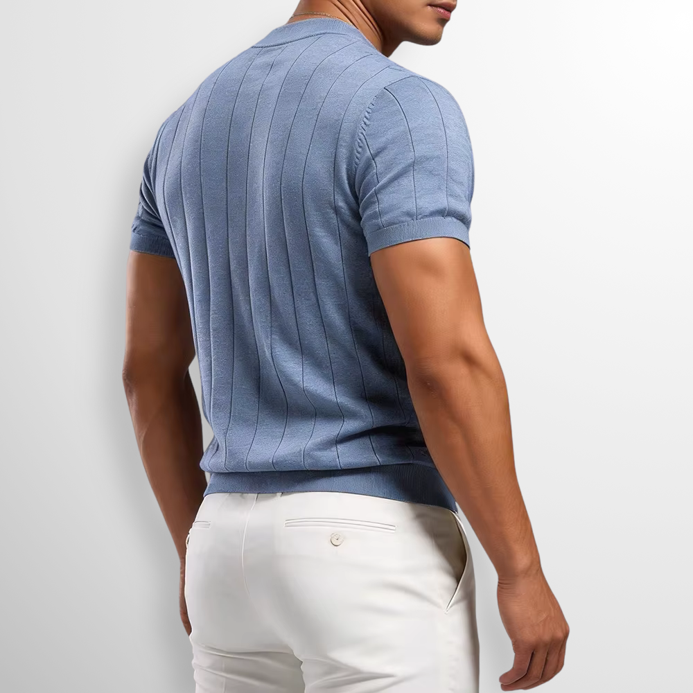 Lucas™ | Camiseta premium de canalé