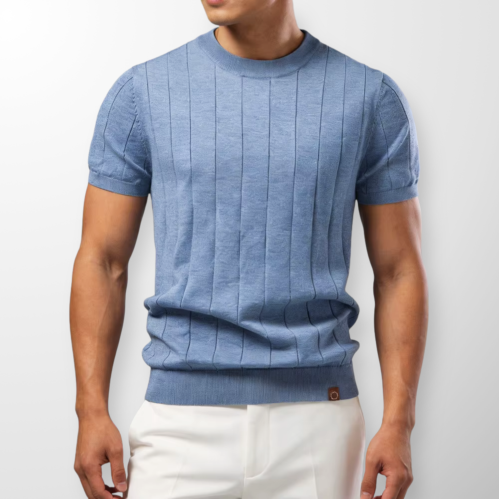 Lucas™ | Camiseta premium de canalé