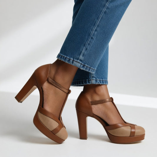 Marleni™ — Escarpines retro de elegancia y sujeción ergonómica