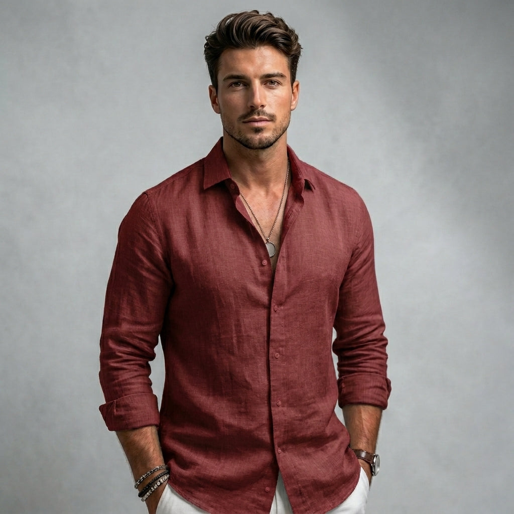 Christopher™|Camisa casual de verano