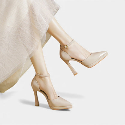Evette | Tacones de Cuero