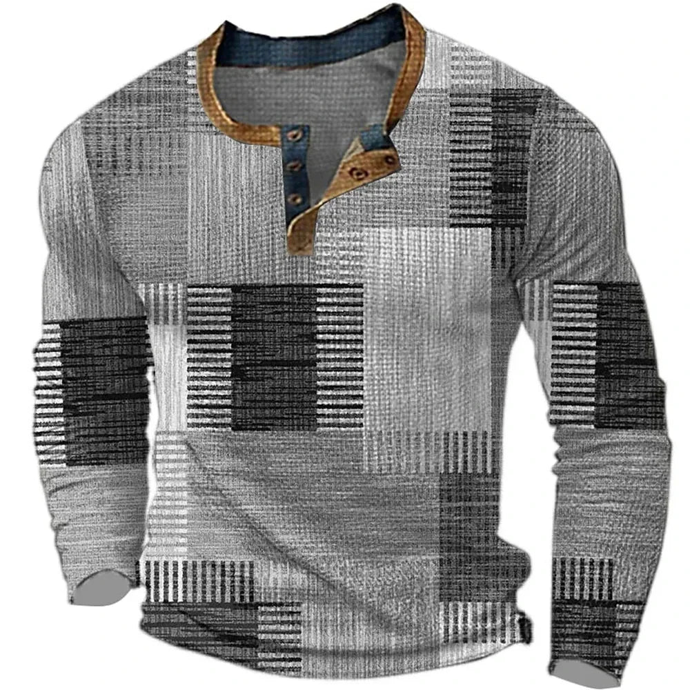 Leo™ | Camisa colorida de hombre con manga larga