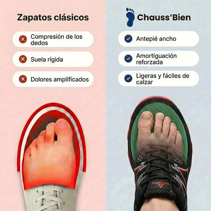 TrekPro™ | Zapatillas ortopédicas para caminar para hombre