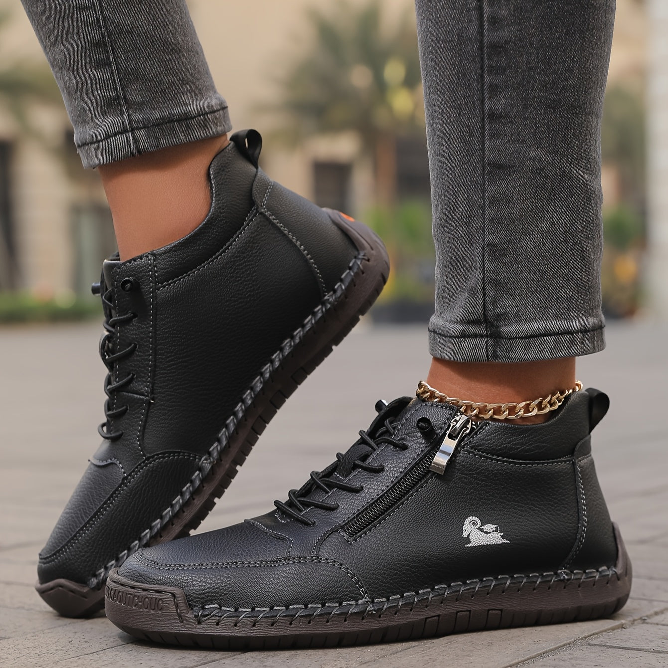 Mila | Zapatillas ortopédicas cómodas con cremallera