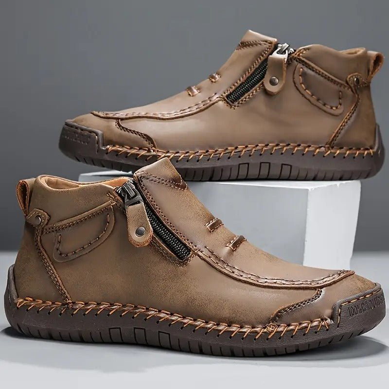 Diego | Zapatos cómodos con cremallera lateral