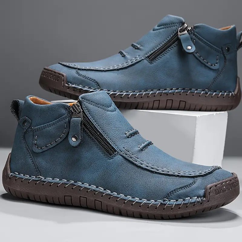 Diego | Zapatos cómodos con cremallera lateral