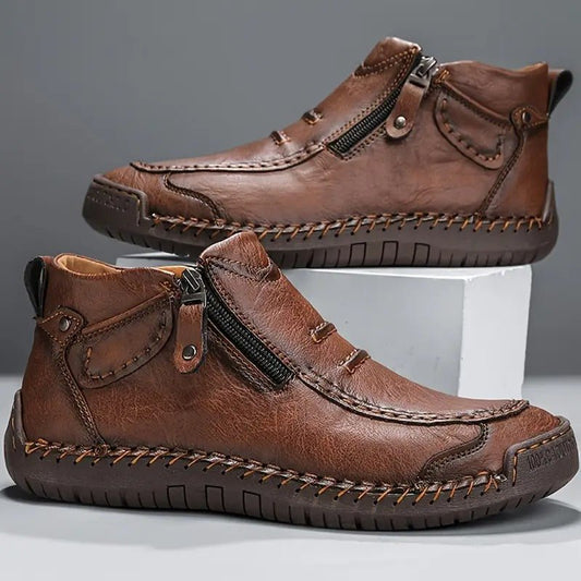 Diego | Zapatos cómodos con cremallera lateral
