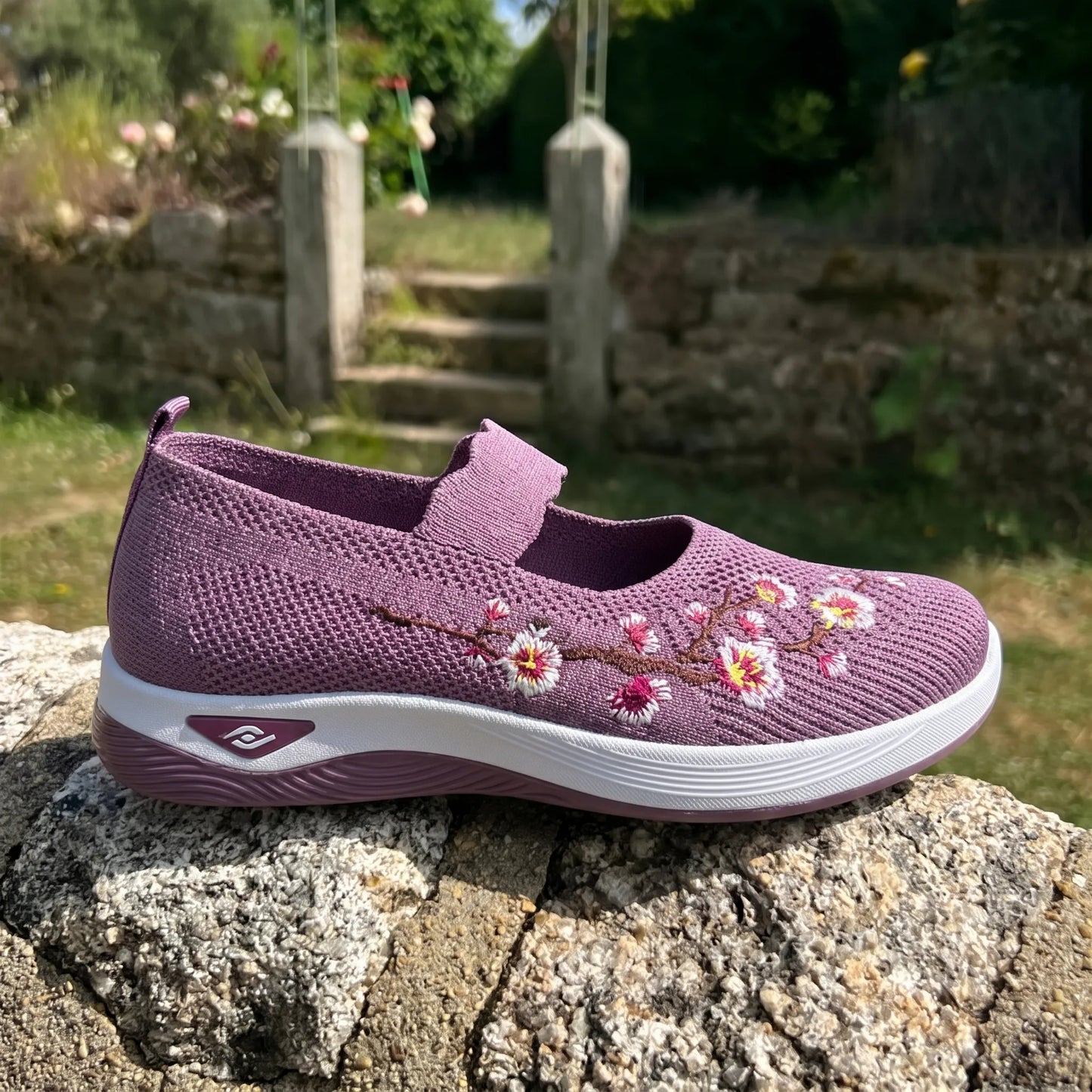 Flora™ | Zapatillas florales con comodidad ortopédica