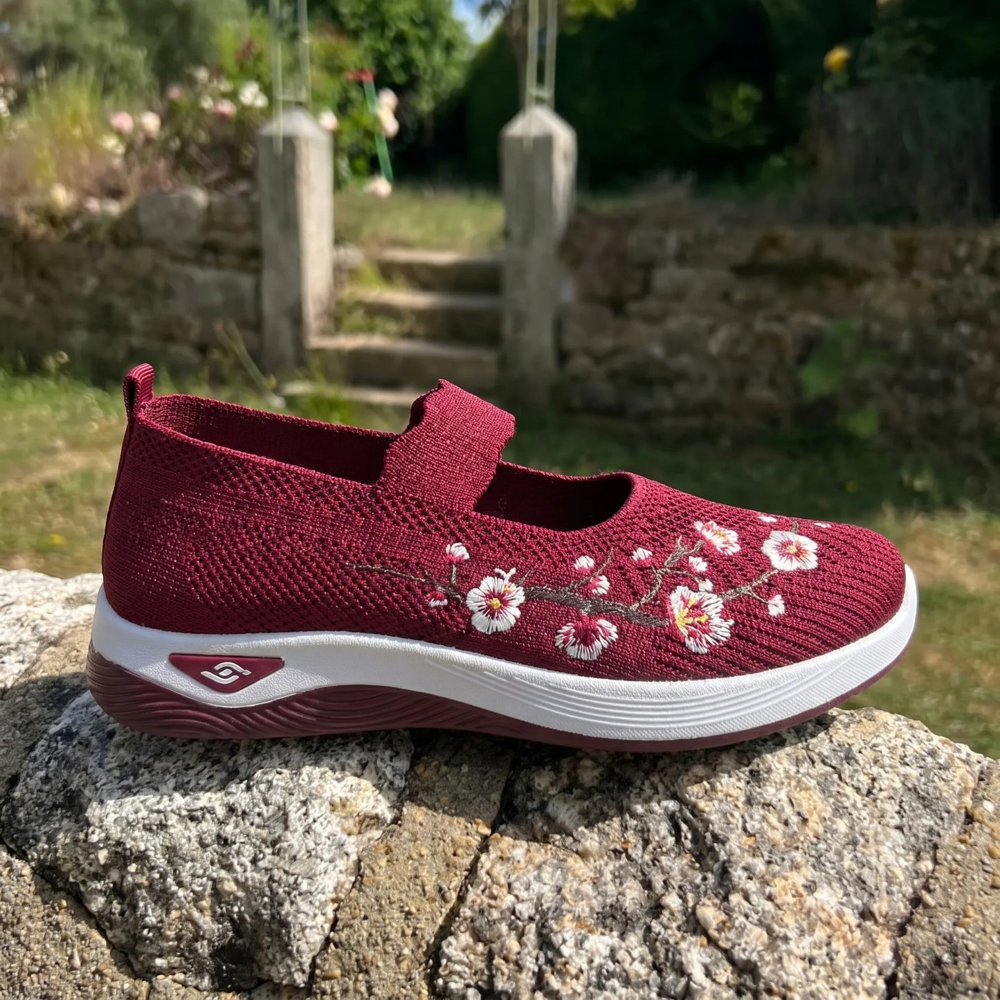 Flora™ | Zapatillas florales con comodidad ortopédica