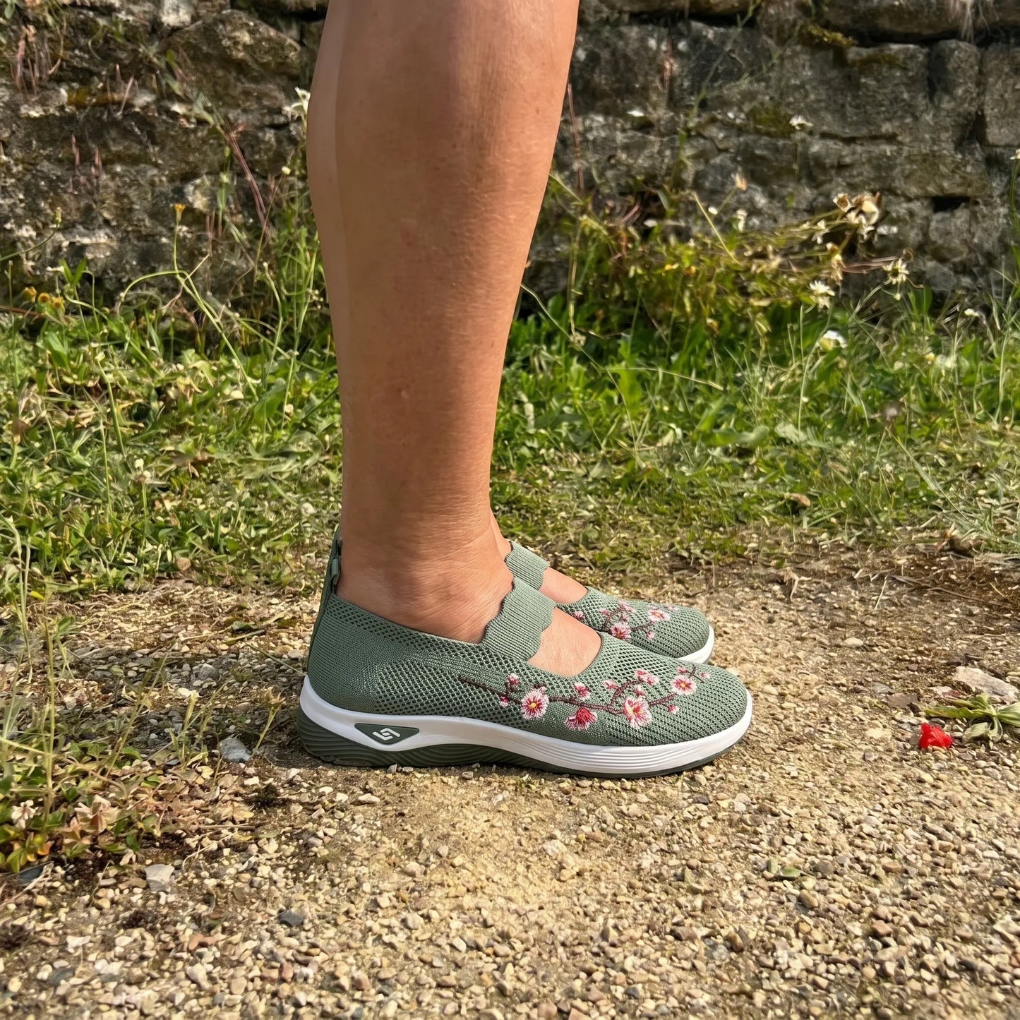 Flora™ | Zapatillas florales con comodidad ortopédica