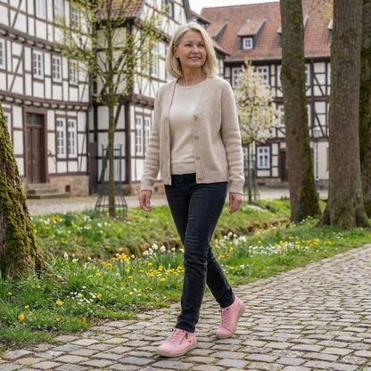 Mila | Zapatillas ortopédicas cómodas con cremallera