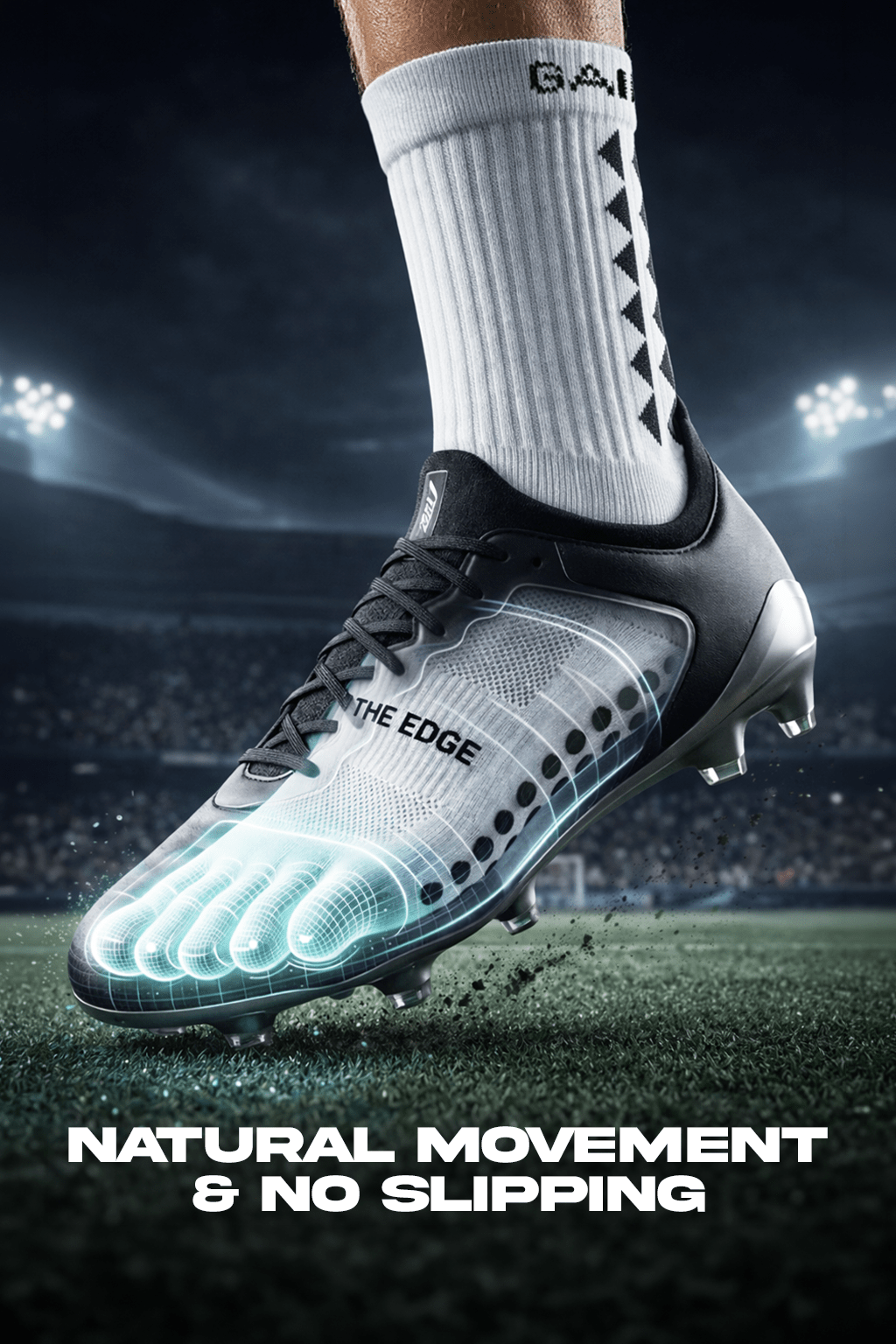 VAULT PRICE - BAREFOOT GRIP SOCKS 3.0 MidCalf Length - White