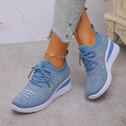 Zapatillas cómodas de malla transpirable