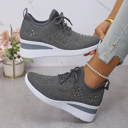 Zapatillas cómodas de malla transpirable