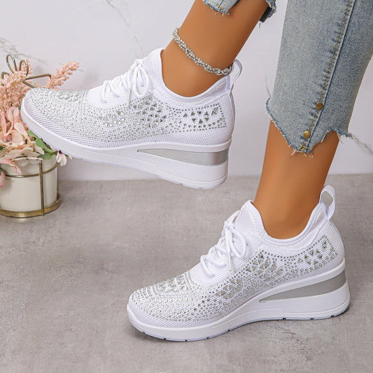 Zapatillas cómodas de malla transpirable