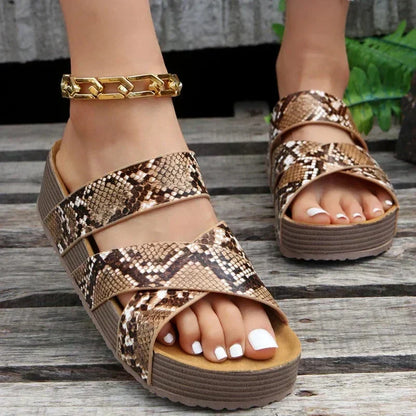 Elena™ | Sandalias ortopédicas de piel premium