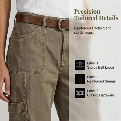 📢Mid-Season Sale: −50% nur für kurze Zeit⏰👖 Lässige Cargo-Caprihosen für Damen – bequeme 3/4-Hosen mit vielen Taschen, perfekt für Alltag, Reisen & Sommer ☀️